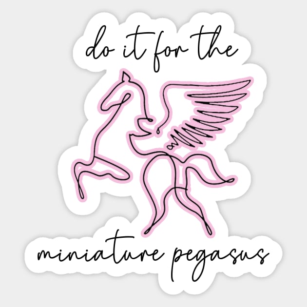 ACOSF Mini-Pegasus Sticker by baranskini